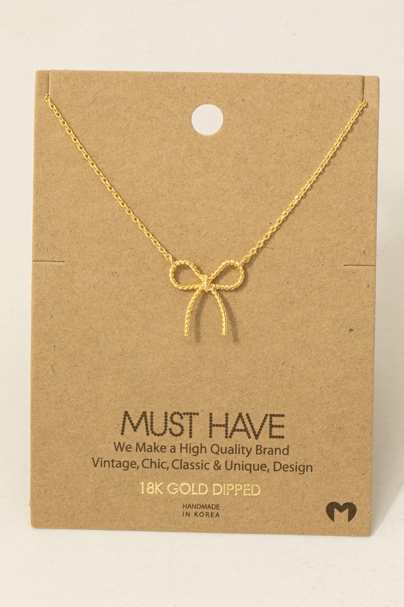 What is the finish of the necklace?