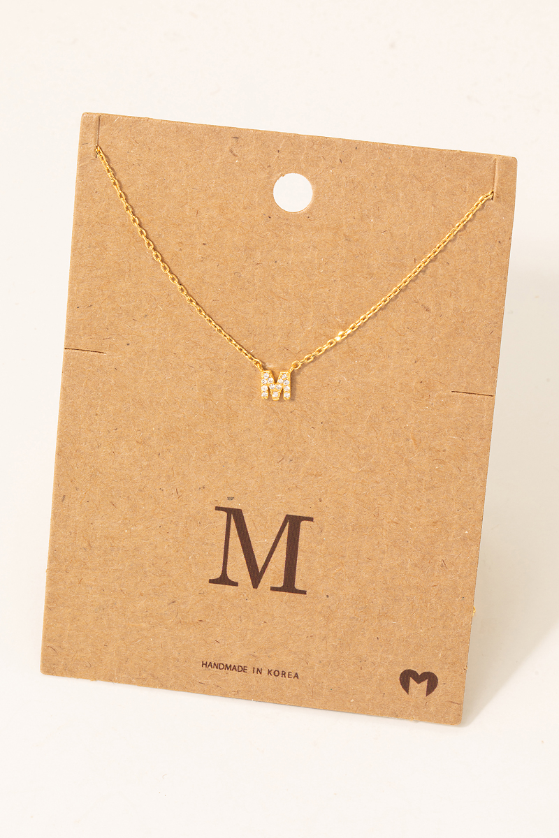 Where did Meghan Markle get her initial necklace?
