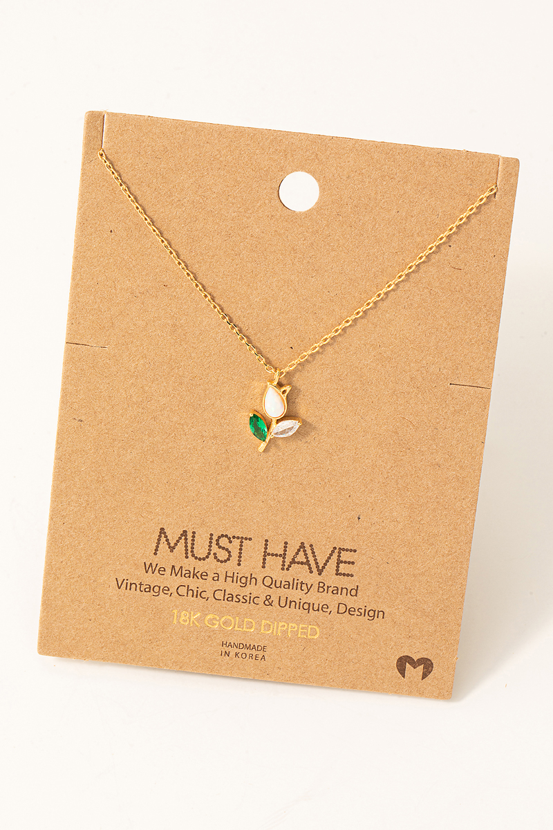 Tulip Flower Pendant Necklace Questions & Answers