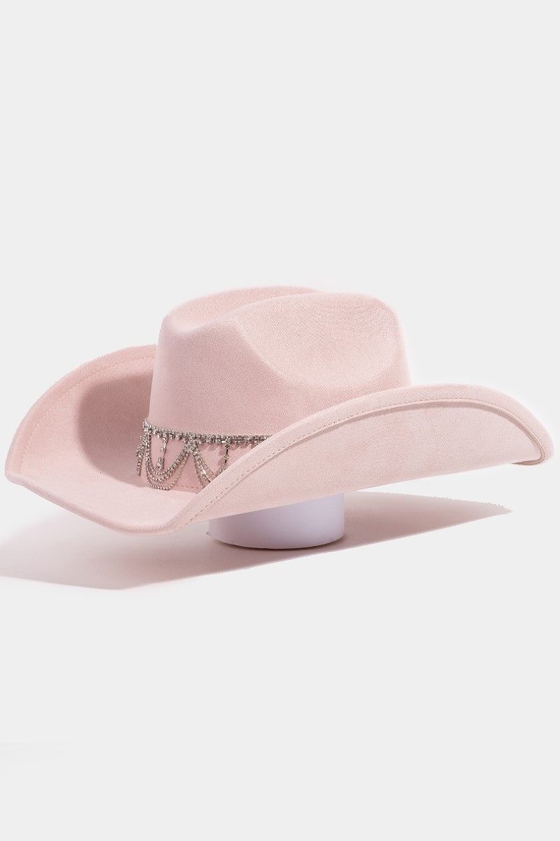 What is the string on a cowboy hat for?