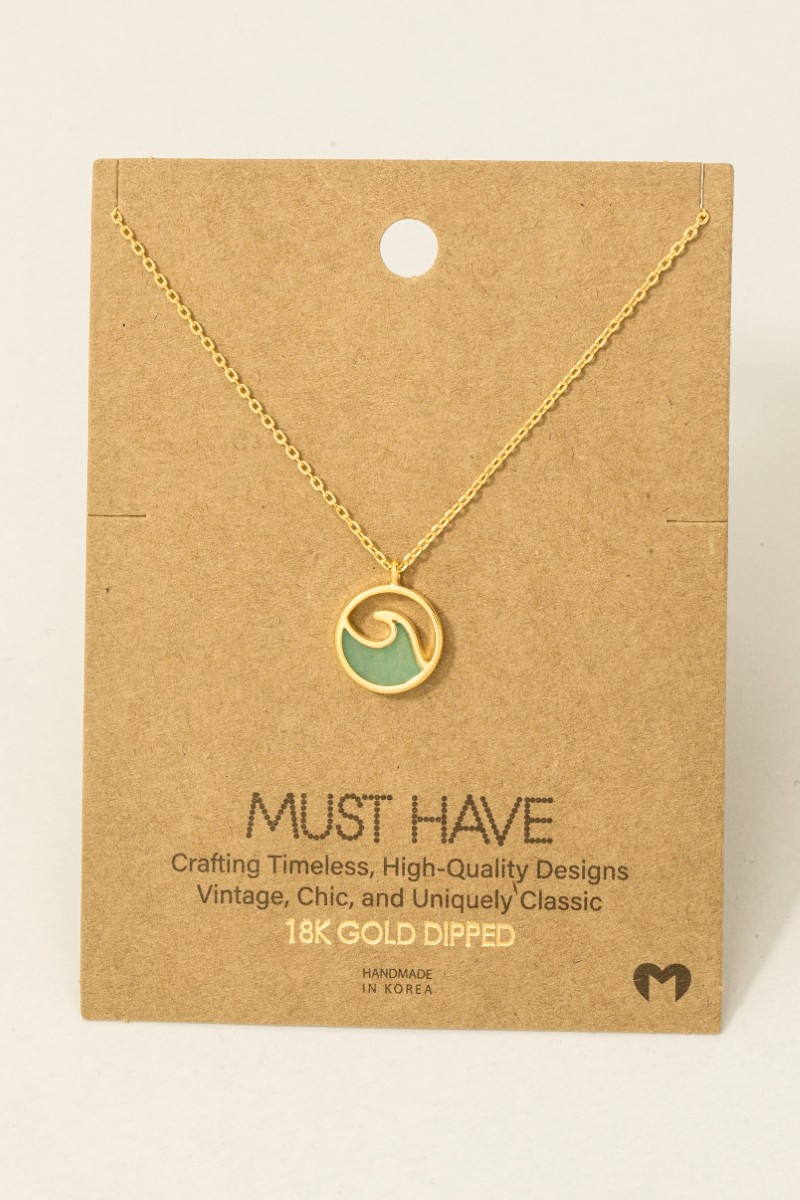 What is the meaning of the circle pendant necklace?