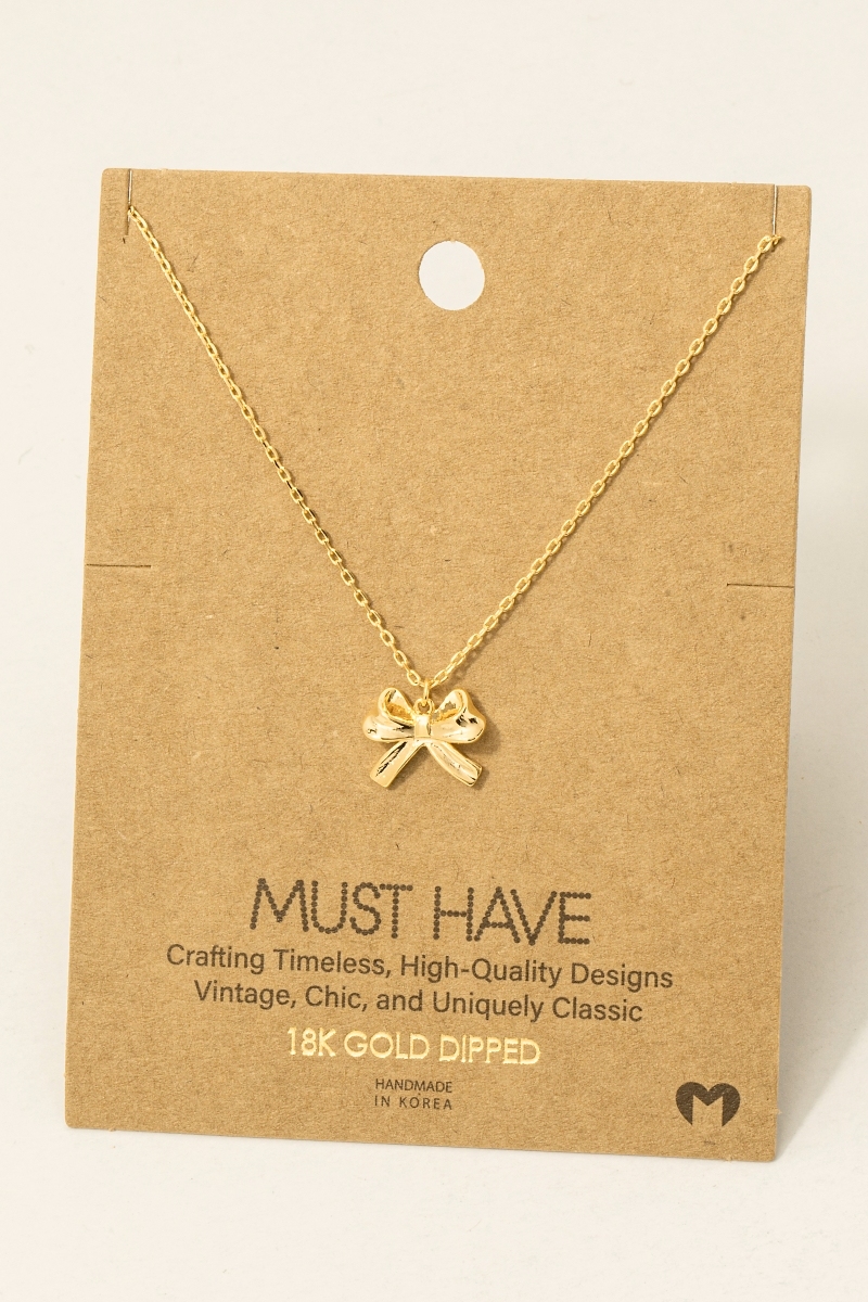 How to use ribbon as a necklace?