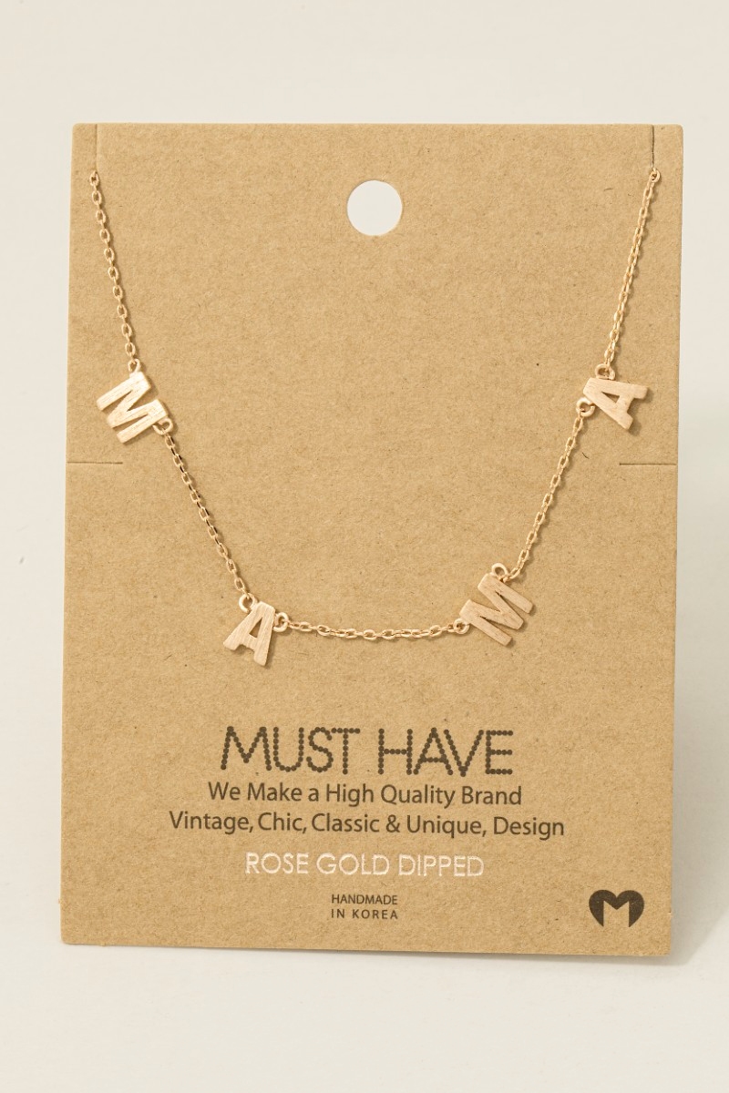 What collection is the necklace a part of?