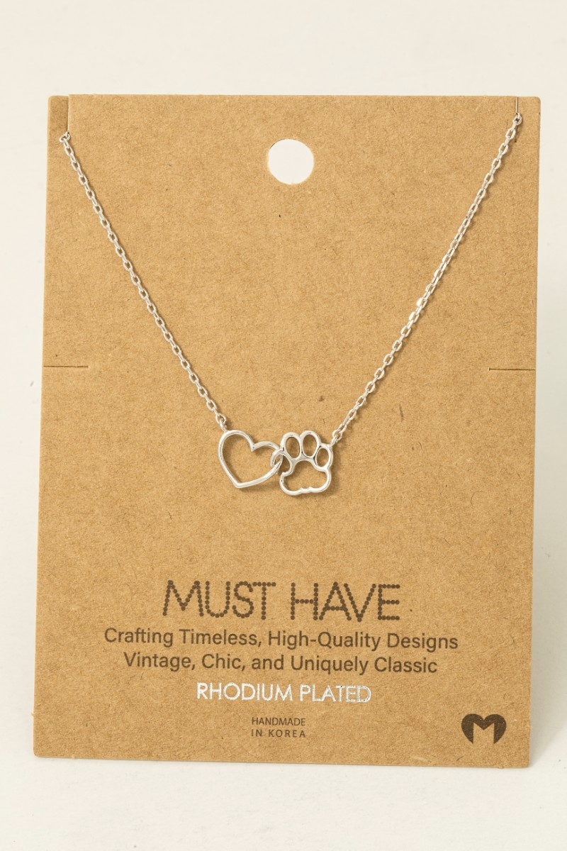 What is a puff heart pendant?