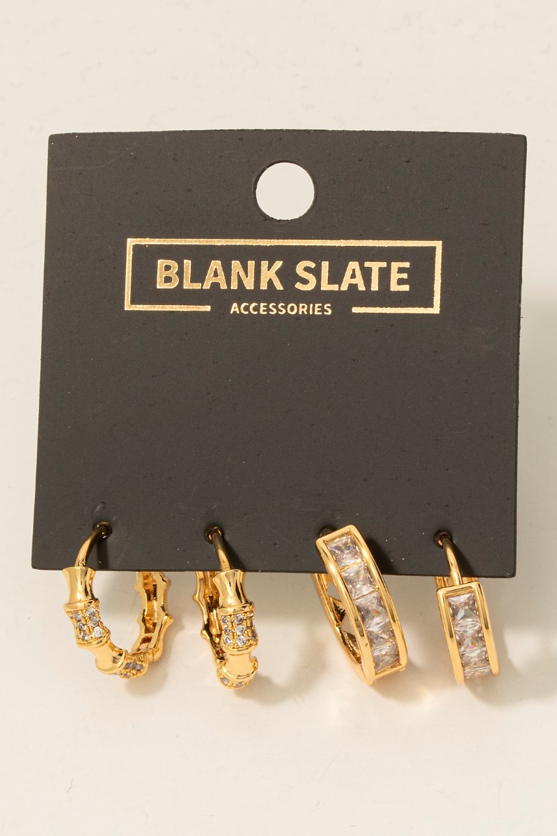 What do you wear with gold hoop earrings?