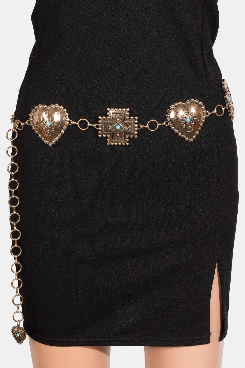What is the extension of the chain belt?