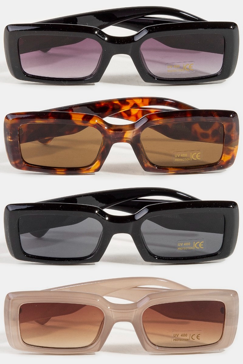 Who should wear thick frames?