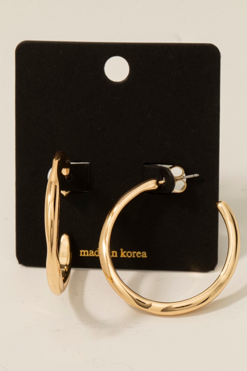 What material are the earrings made from?