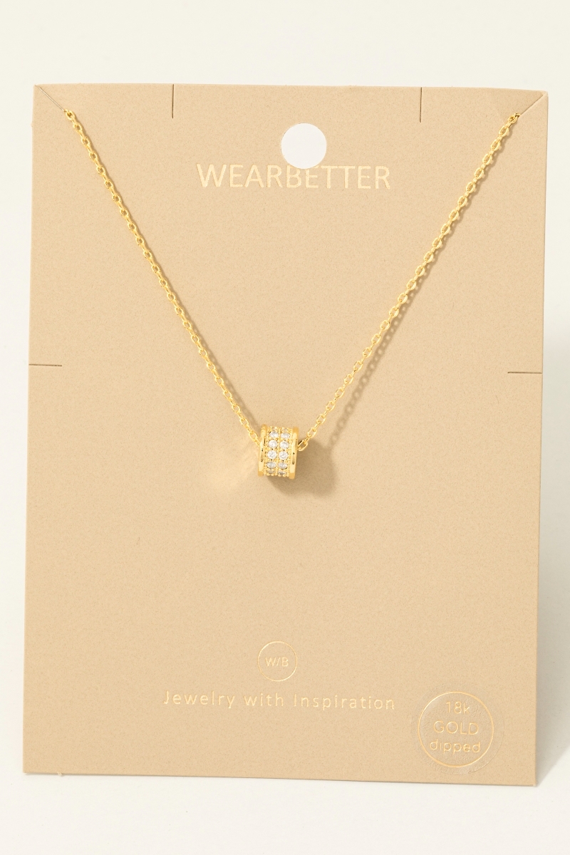 What collections is the necklace a part of?