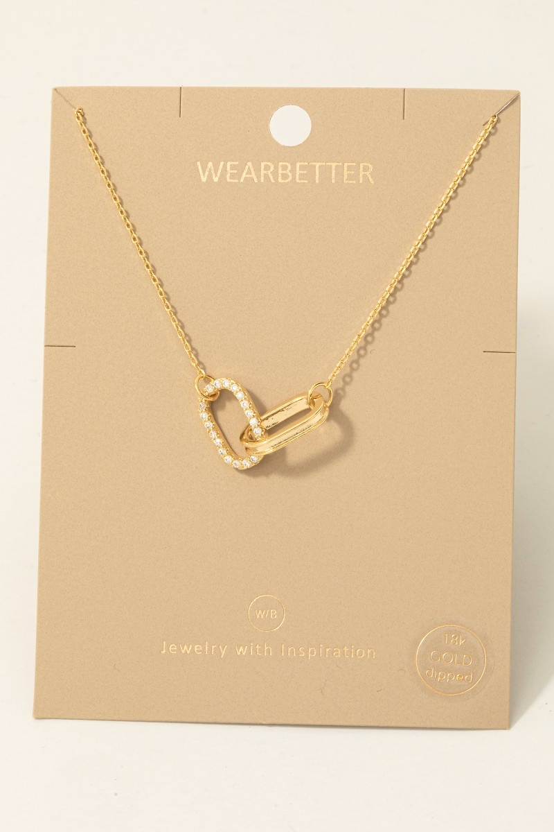 What is a pave necklace?
