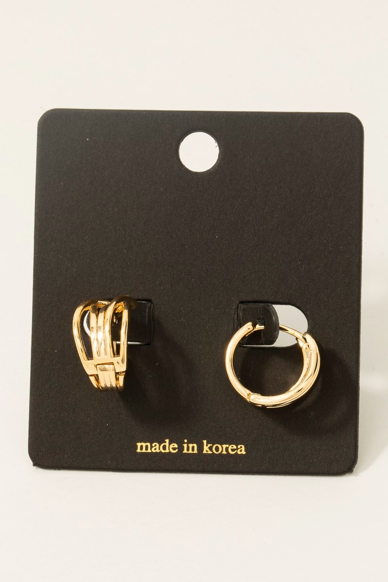 What are hinged earrings called?