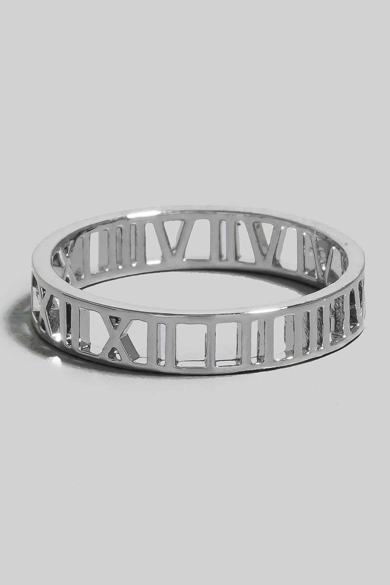 Gold Dipped Roman Numerals Band Ring Questions & Answers
