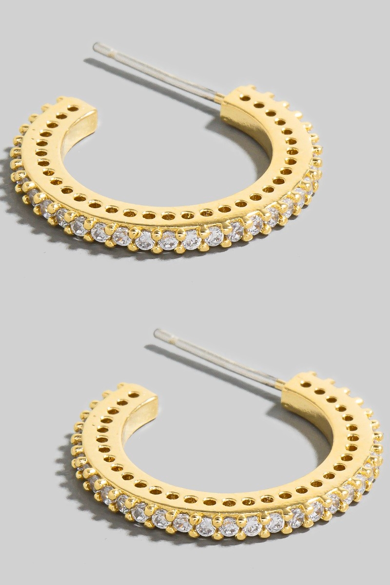 What collection are these hoop earrings part of?